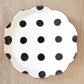 Dot Grid Dessert Plate
