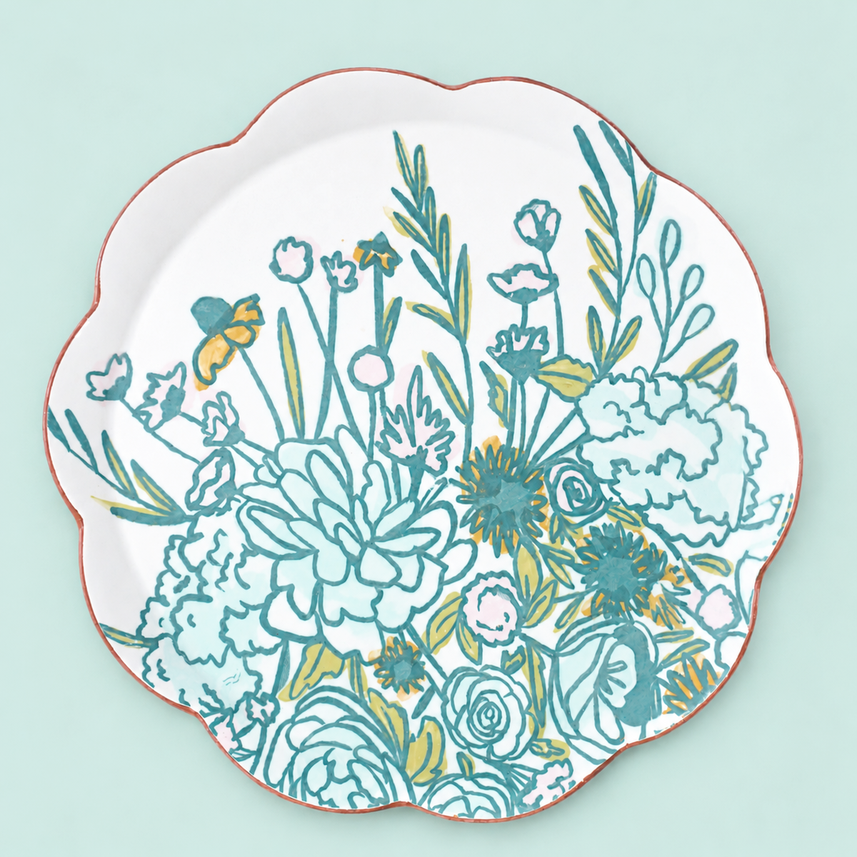 Wild Tangle Dinner Plate