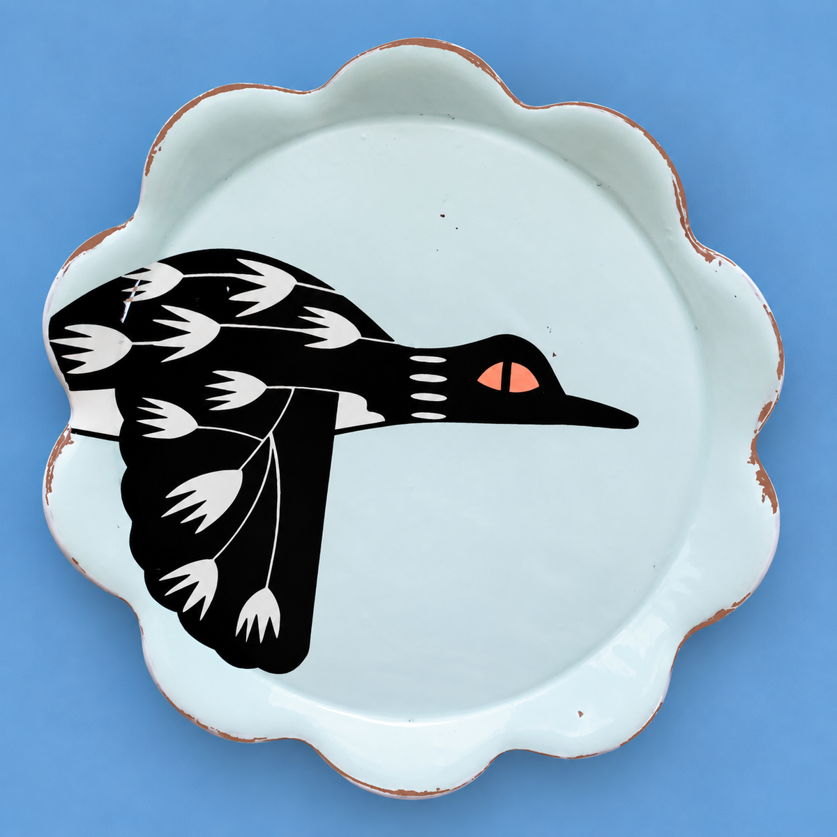 Loon Salad Plate