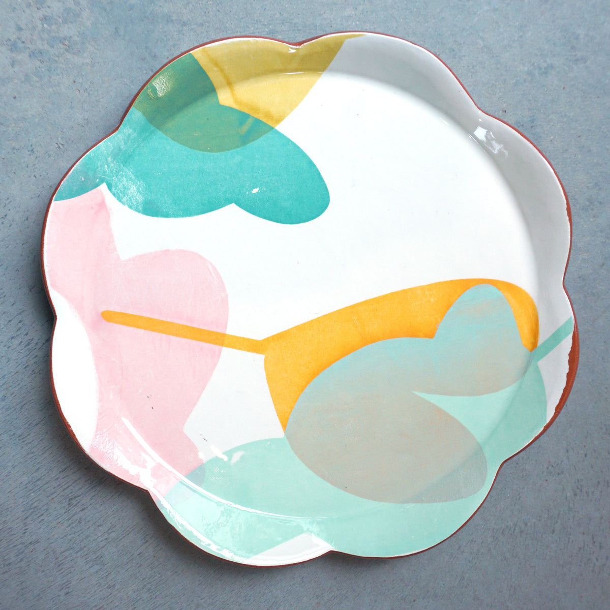 Sunlit Layers Salad Plate