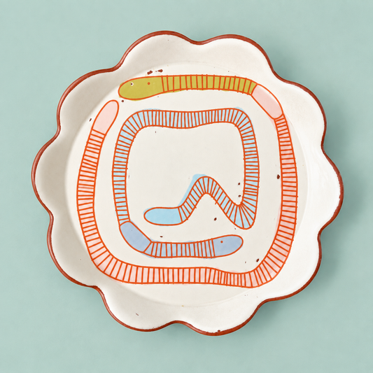 Worm Salad Plate