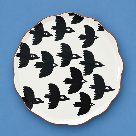 Flock Together Large Platter