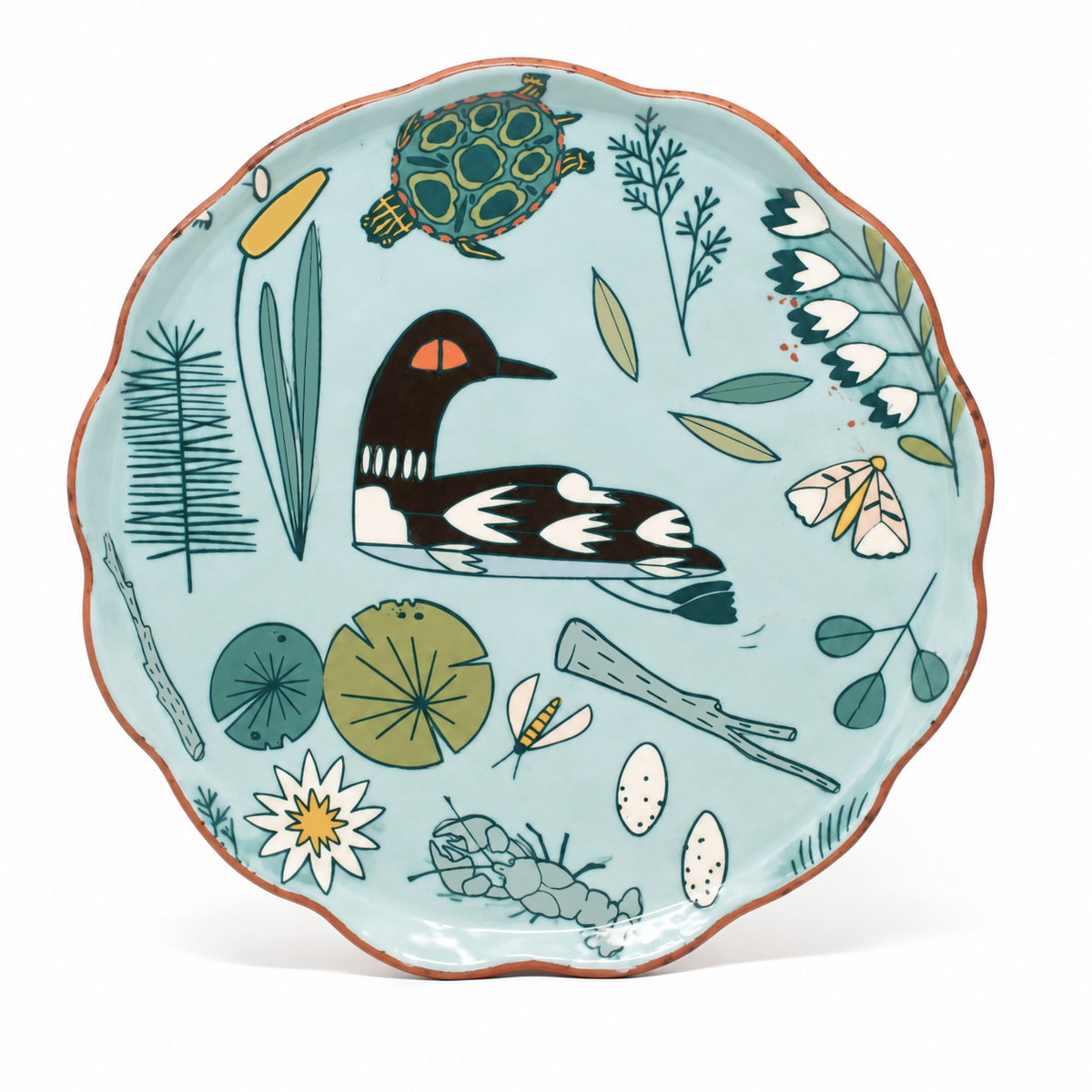 Loon Large Platter