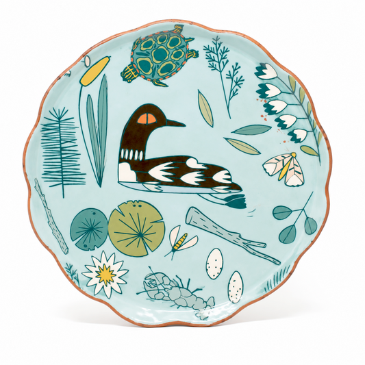 Loon Large Platter