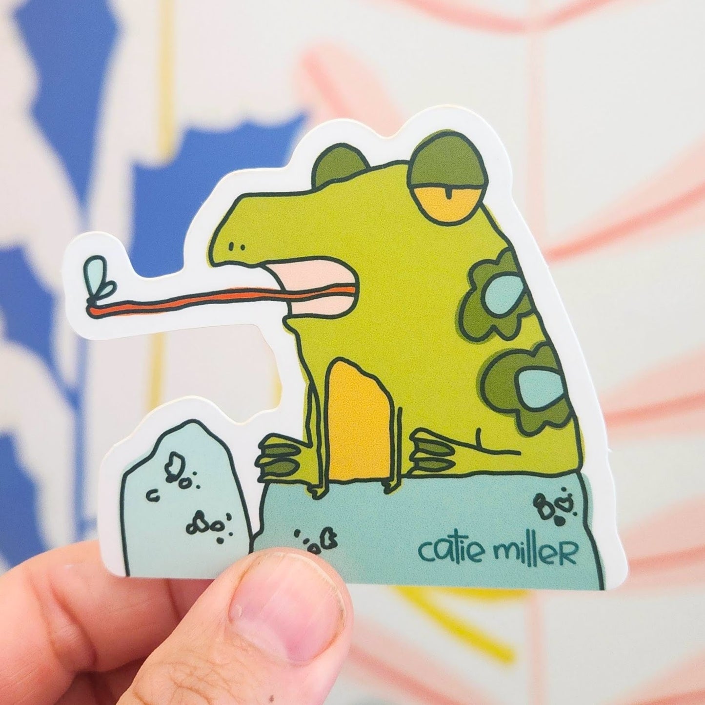 Frog / Toad Vinyl Sticker