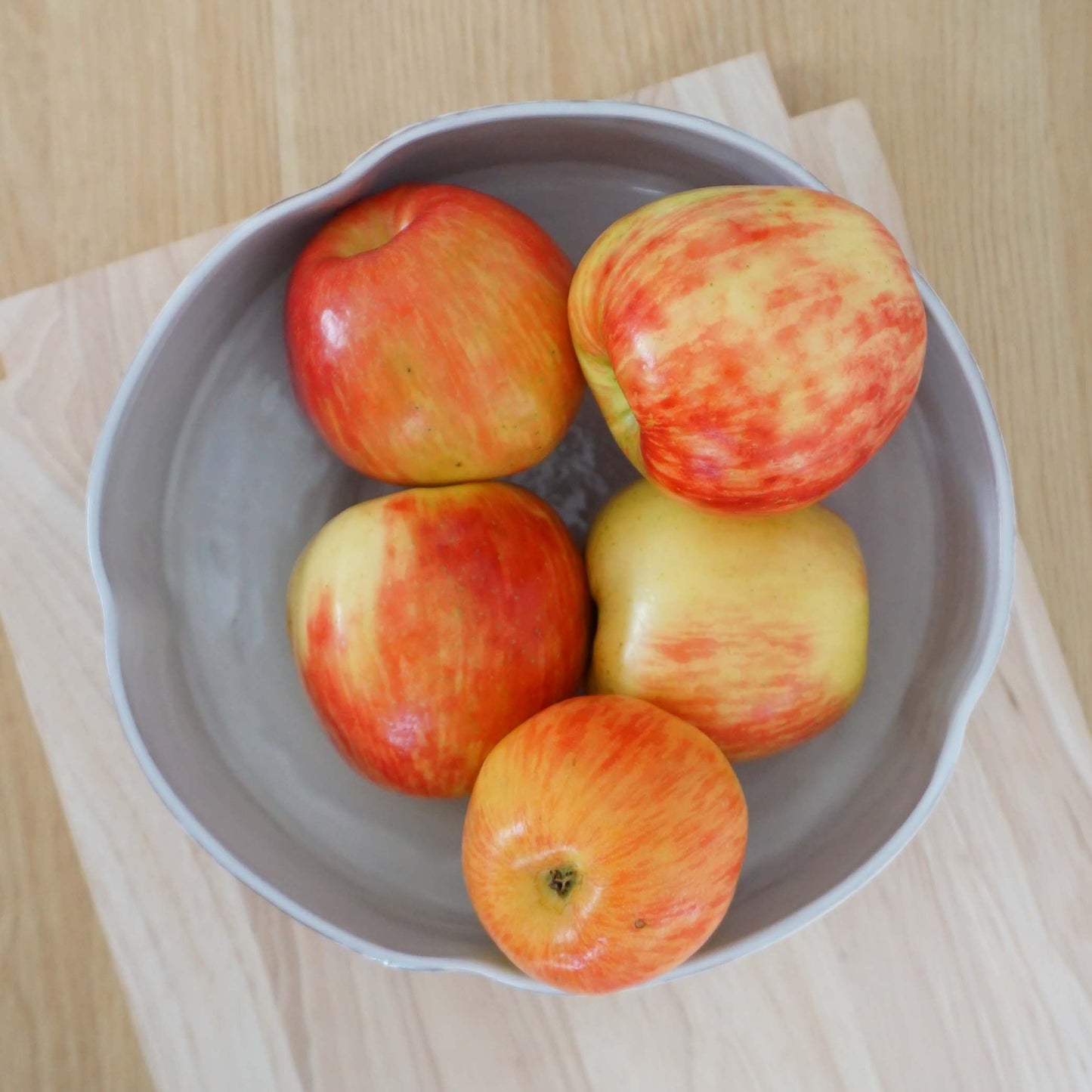 Bold Botanical Chartreuse Serving Bowl