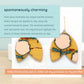 Animal Doodle Dangle Earrings Mint