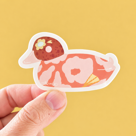 Duck Vinyl Sticker