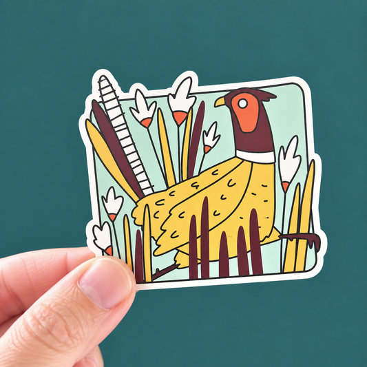 Pheasant Sticker