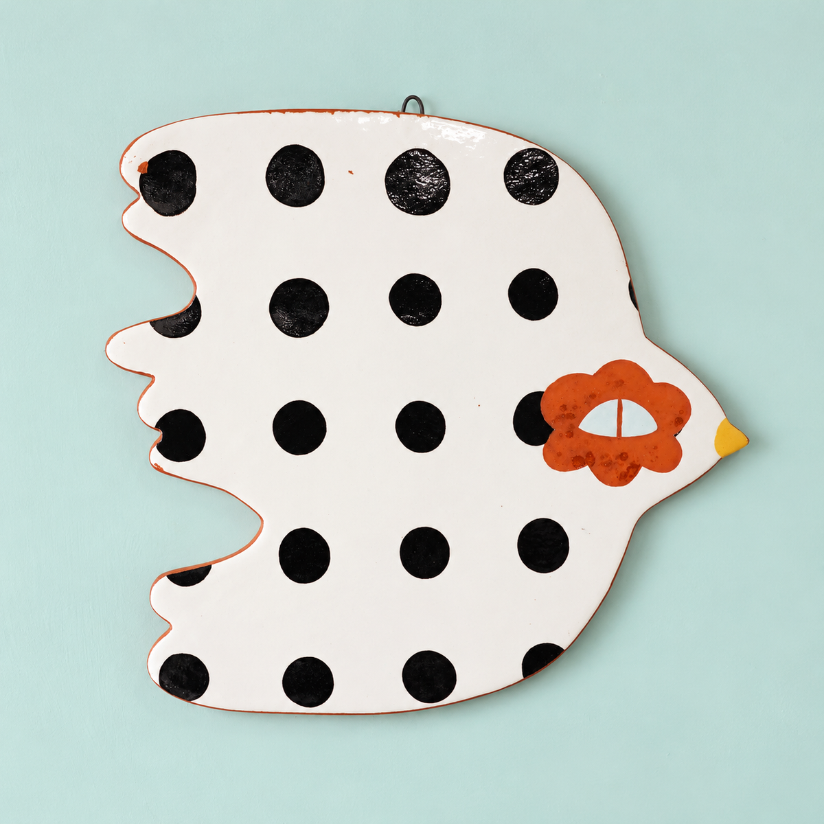 Bird Dot Grid Wall Plaque