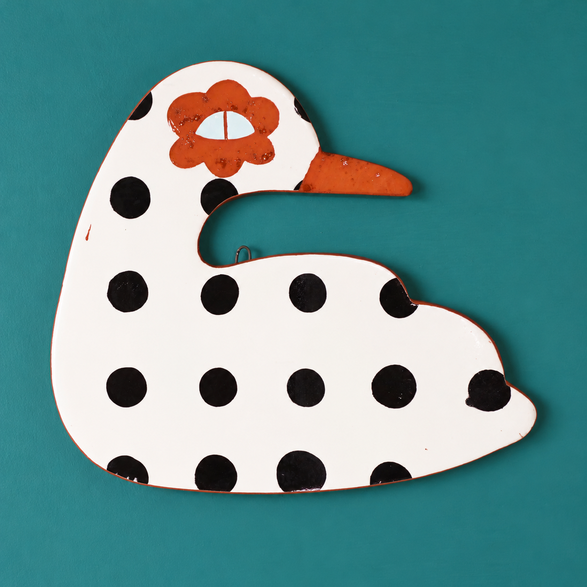 Duck Dot Grid Wall Plaque