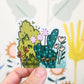 Yard Flowers Vinyl Sticker
