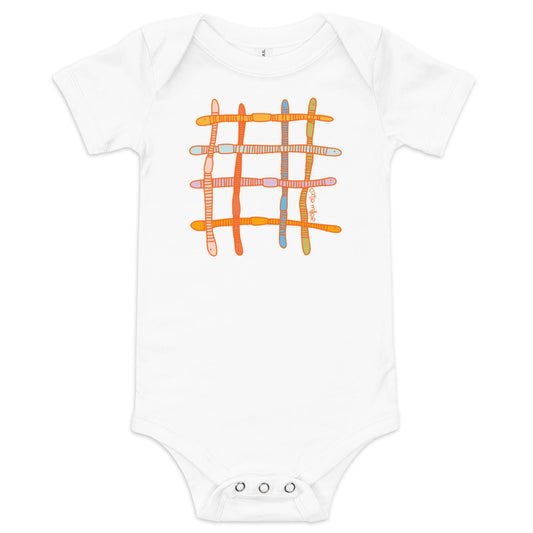 Rainbow Worm Onesie