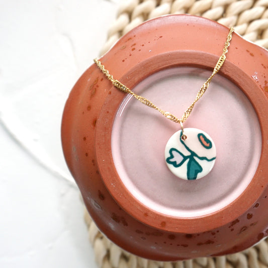 Charm Necklace Soft Spring