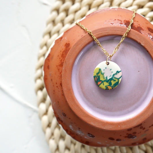 Charm Necklace Yard Flowers