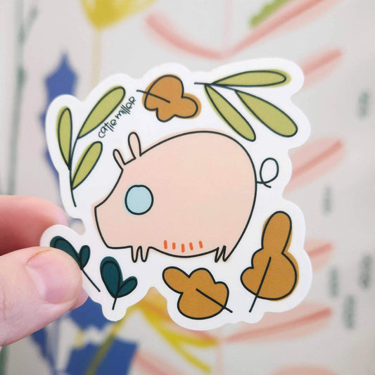 Pig Vinyl Sticker