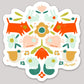 Animal Doodle Vinyl Sticker