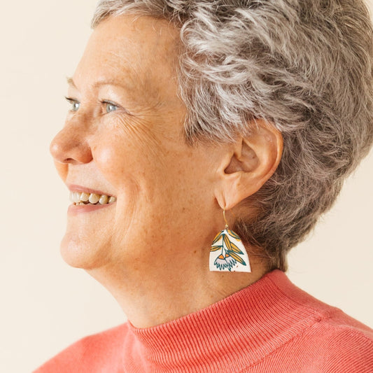 Prairie Sprig Dangle Earrings
