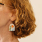 Arch Flora Dangle Earrings