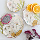Berry Floral Salad Plate