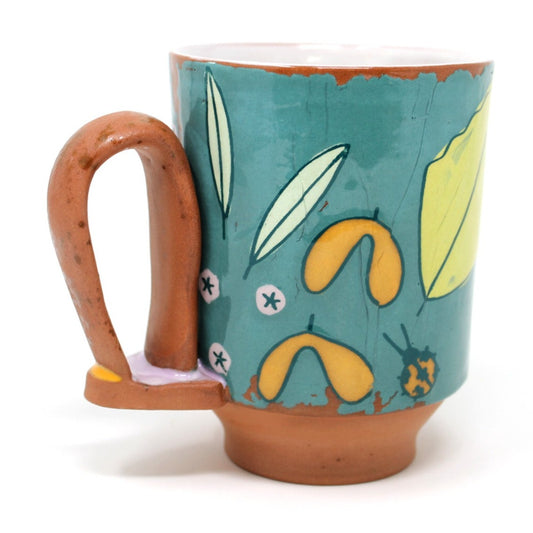 Forest Floor Loop Handle Mug