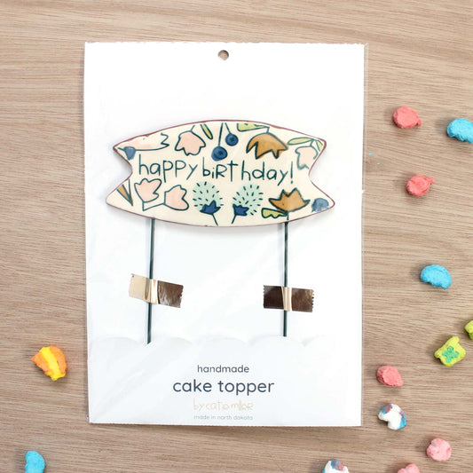Cake Topper Happy Birthday