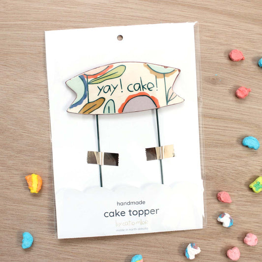 Cake Topper Yay! Cake!