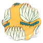 Protea Salad Plate Mustard