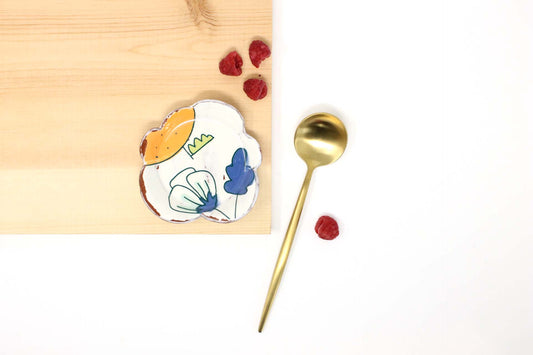 Orange Flora Spoon Rest