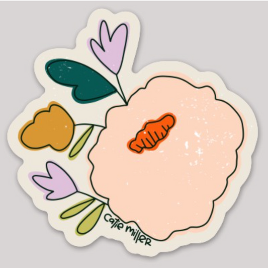 Soft Spring Vinyl Sticker