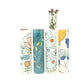 Orange Flora Narrow Vase