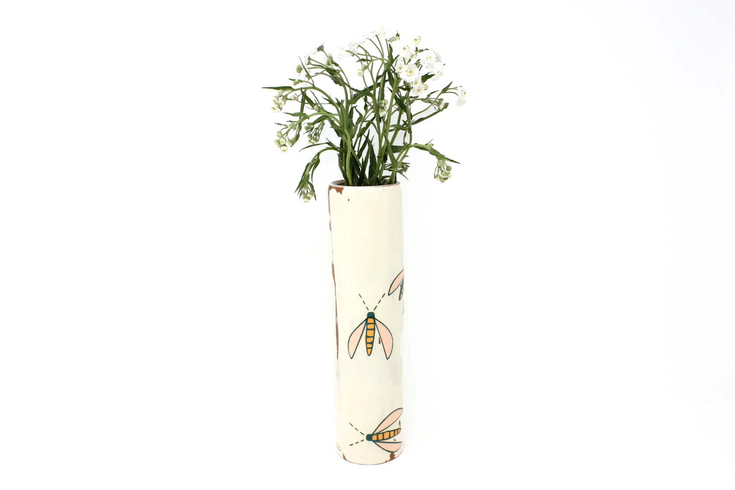 Flower Fly Narrow Vase