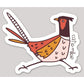Pheasant Vinyl Sticker