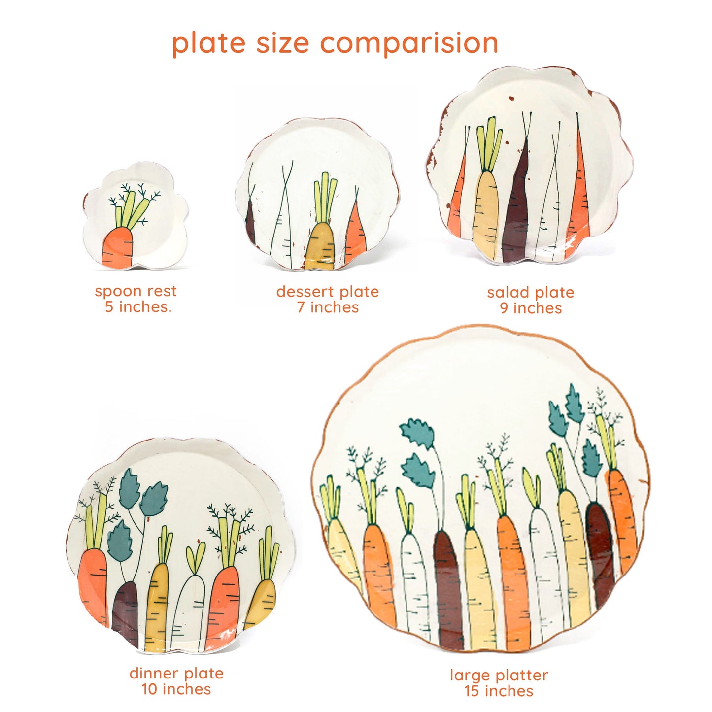 Flower Flies Dinner Plate